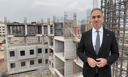 Eyyübiye'de Yeni Belediye Binası Hızla Yükseliyor