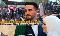 Şanlıurfalı 20 Günlük Evli Çiftin Cenazesi Toprağa Verildi