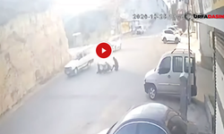 Şanlıurfa Birecik'te Motosiklet Kazası Kamerada