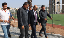 Başkan Nihat Çiftçi, Mehmetçik Spor Tesisleri’ndeki Çalışmaları İnceledi