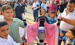 Şanlıurfalılar TEKNOFEST Robotuna Puşi Taktı