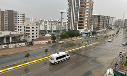Şanlıurfa'da Sağanak Yağış Etkili Oluyor