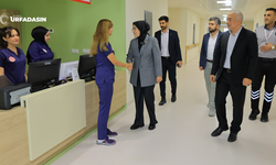 Vekil Yazmacı, Şanlıurfa Şehir Hastanesinde Hastaları ve Personeli Ziyaret Etti