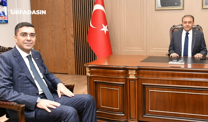 Şanlıurfa İl Emniyet Müdürü Olarak Atanan Atilla Aksoy Valiyi Ziyaret Etti