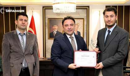 Haliliye'de Hayat Kurtaran Müdahaleye Başarı Belgesi !