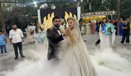 Suruç'ta Tutuş ile Ünalan Ailesinin Mutlu Günü