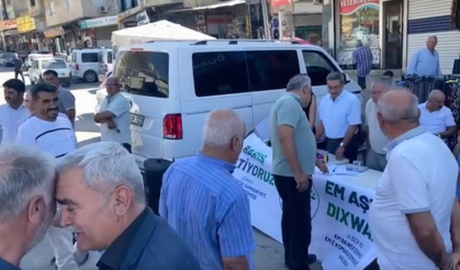Birecik’te “Barışa Ses Ver” İmza Kampanyası Başladı