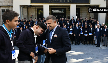 Şanlıurfa’da Mesleki ve Teknik Eğitim Okullarındaki 46 Başarılı Öğrenci Ödüllendirildi