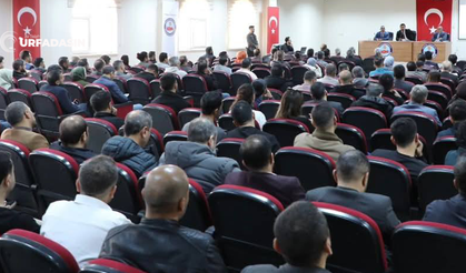 Viranşehir'de Okul Müdürleriyle Değerlendirme Toplantısı