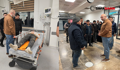 Kaymakam Çakal'dan Feci Kazada Yaralananlara Ziyaret