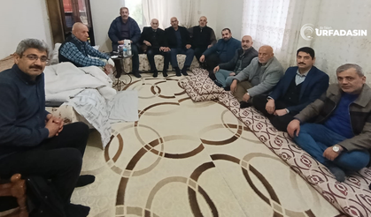 Şanlıurfa Mersavi Lideri Fevzi Karataş’a Geçmiş Olsun Ziyaret