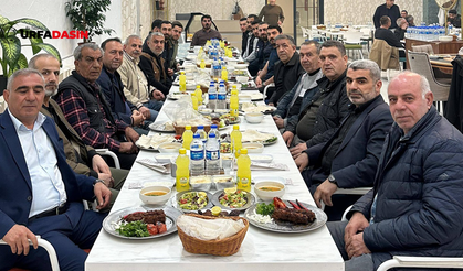 Viranşehir'de Gazeteciler İftarda Buluştu