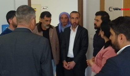 DEM Parti Urfa Milletvekili Ferit Şenyaşar'dan SMA Hasta Yakınlarına Ziyaret