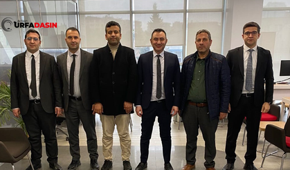 Şanlıurfa'da Genç Muhtarların Bu Kez Durağı Ziraat Bankası Oldu