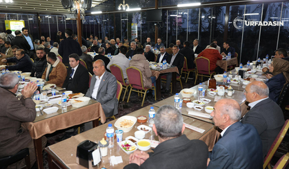 AK Parti Viranşehir İlçe Başkanlığı İftar Verdi