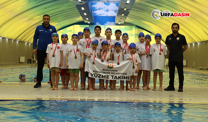 Şanlıurfa’da Minik Yüzücüler 24 Madalya Kazandı