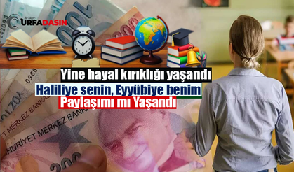 Haliliye ile Eyyübiye'deki Öğretmenlerin Banka Promosyonu Karara Bağlandı