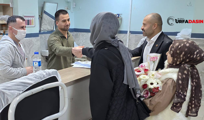 Akçakale’de Sağlık Çalışanlarına 14 Mart Tıp Bayramı Ziyareti