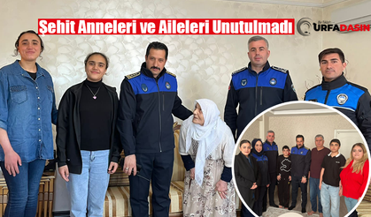 Haliliye Belediyesi Zabıta Müdürlüğünden 8 Mart’ta Anlamlı Ziyaret