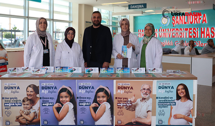 Şanlıurfa'da Dünya Aşı Haftası’nda Farkındalık Etkinliği Düzenlendi