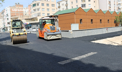 Şanlıurfa’da Bamyasuyu Mahallesi'ndeki Asfalt Çalışması Tamamlandı