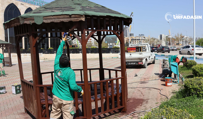 Haliliye'deki Parklarda Güvenlik ve Konfor Ön Planda Tutuluyor