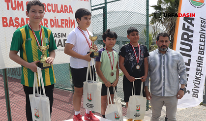 Şanlıurfa’da 23 Nisan Tenis Turnuvası Ödüllerle Son Buldu