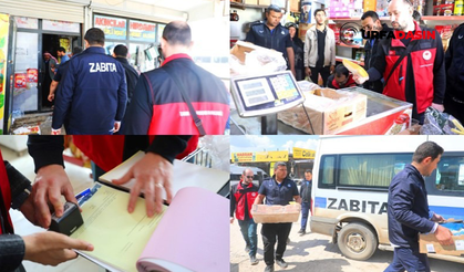 Harran'da Denetimler Devam Ediyor: Çok Sayıda Gıda Ürünü İmha Edildi