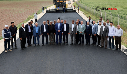 Şanlıurfa'da Aşıklar Diyarı Kısas'a Giden Yol Tamamen Asfaltlandı
