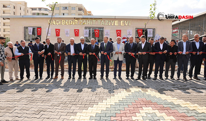 Karaköprü'de Taziye Evi Düzenlenen Törenle Açıldı