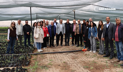 TBB Heyeti, Şanlıurfa'da Büyükşehir'in Tarımsal Üretimini İnceledi