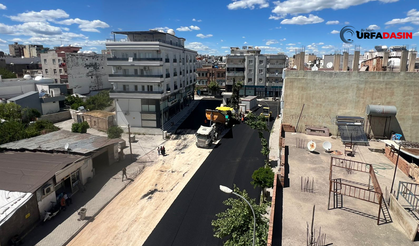 Şanlıurfa Uğur Boran Caddesi’nde Asfalt Serimine Başladı