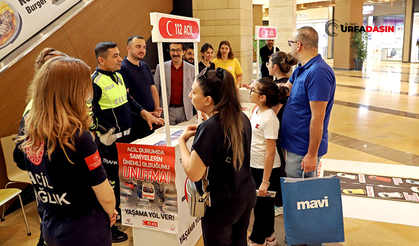 Şanlıurfa’da Açılan “Yaşama Yol Ver” Standında Fermuar Sistemi Anlatılıyor