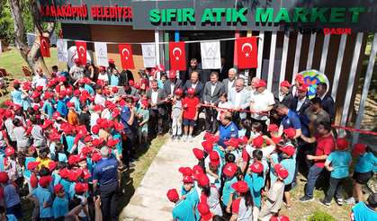 Karaköprü’de Sıfır Atık Marketler Resmi Olarak Hizmete Açıldı