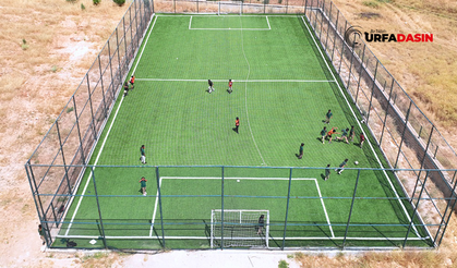 Harran'nın Kırsal Mahallelerinde Tamamlanan Spor Tesisleri Hizmete Açıldı