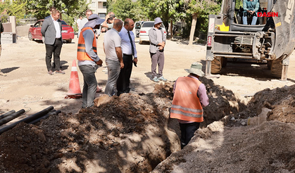 Başkan Çiftçi,  Akpıyar Mahallesinde Çalışmaların Hızla Tamamlanacağını Bildirdi