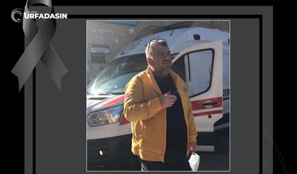 Şanlıurfa'da Ambulans Şoförü Kalp Krizi Geçirdi