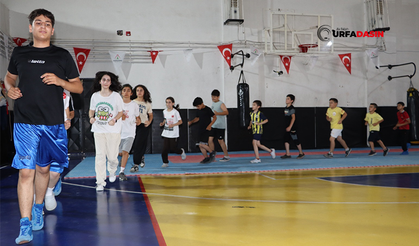 Karaköprü'deki Doğukent Spor Kompleksi Genç Sporcuları Ağırlıyor