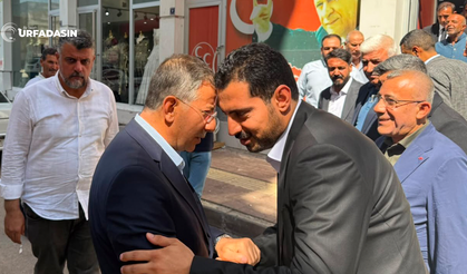Dr. Cevheri'den, MHP Viranşehir İlçe Başkanına Hayırlı Olsun Ziyareti