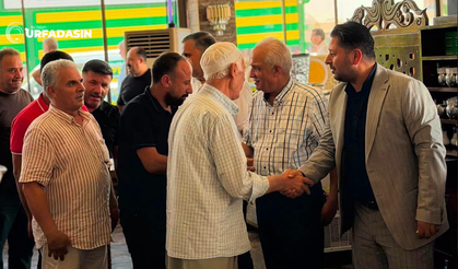 Şanlıurfa Ticaret Borsası Başkan Adayı Halil Kızılkaya, Şira Pazarı Esnafıyla Bir Araya Geldi