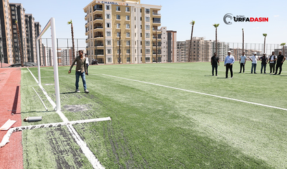 Karaköprü'de Başkan Çiftçi, Spor Kompleksini İnceledi