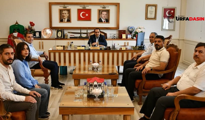 TÜGVA Birecik Yönetiminden Başkan Mehmet Begit’e Ziyaret