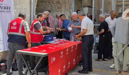 Şanlıurfa Vakıflar Bölge Müdürlüğü Dayanışma ve Hayır Anlayışını da Yaşatıyor