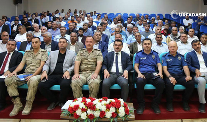 Harran Kaymakamı Harun Reşit Han'ın Muhtarlarla Açık Kapı Buluşması
