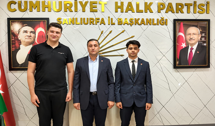 CHP Şanlıurfa İl Gençlik Kolları Başkanlığına Yeni Atama