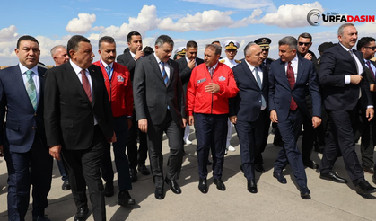 İçişleri Bakanı Mustafa Çiftçi'nin Şanlıurfa Valisi Hasan Şıldak İle Samimi Diyaloğu