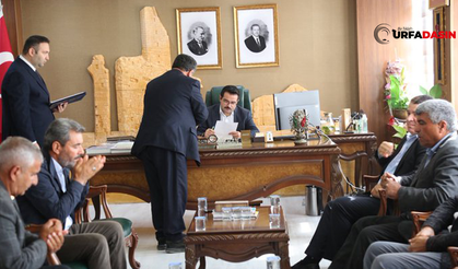 Harran Kaymakamı Harun Reşit Han, Muhtarları Dinledi