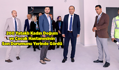 Şanlıurfa İl Sağlık Müdürü Berk, Viranşehir’deki Sağlık Tesislerini İnceledi