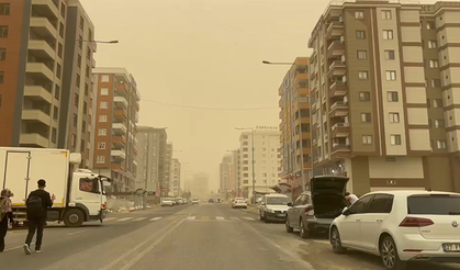 Şanlıurfa'da Toz Taşınımı Uyarısı