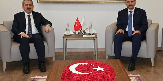 Bakan Yardımcısı Gürcan'dan Vali Ayhan'a Ziyaret